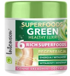 Пищевая добавка Intenson Superfoods Green Healthy Elixir 150 г (5902150286110)