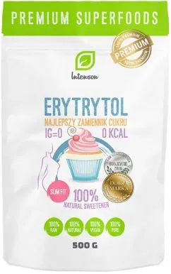 Натуральный цукор озаменитель Intenson Erytrytol 500 г (5903240278343)