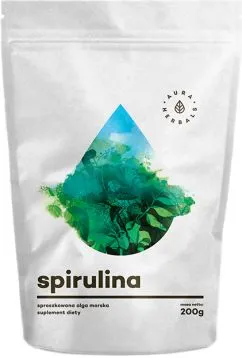 Порошок спирулины Aura Herbals Spirulina 200 г (5901549658729)