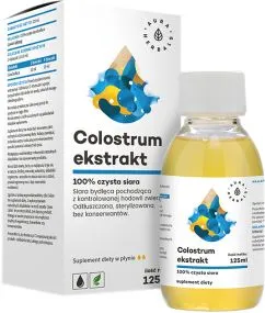 Екстракт молозива рідкий 100% Aura Herbals Colostrum Ekstrakt 125 мл (5902479612034)