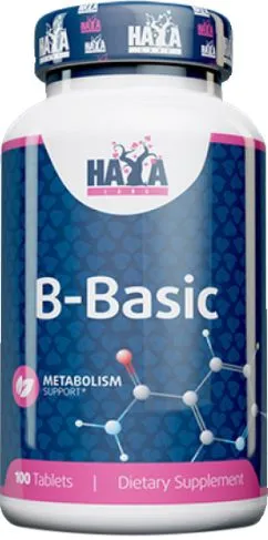 Вітамінний комплекс Haya Labs B-Basic 100 таблеток (853809007776)