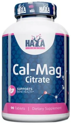 Минеральный комплекс Haya Labs Calcium Magnesium Citrate 90 таблеток (853809007806)