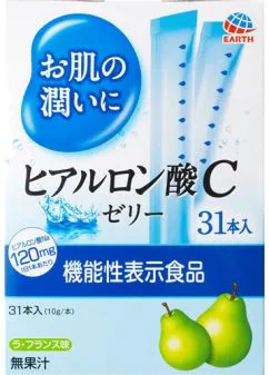 Питьевая гиалуроновая кислота Earth Hyaluronic Acid C Jelly в форме желе со вкусом груши 310 г (4901080662613)