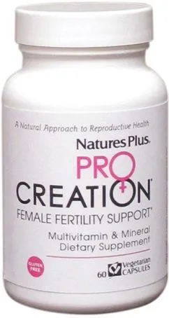 Витамины Nature's Plus ProCreation Female Fertility Support 60 гелевых капсул (97467487277)