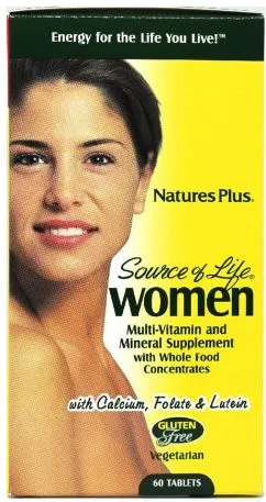 Вітаміни Nature's Plus Source of Life Women 60 таблеток (97467030954)