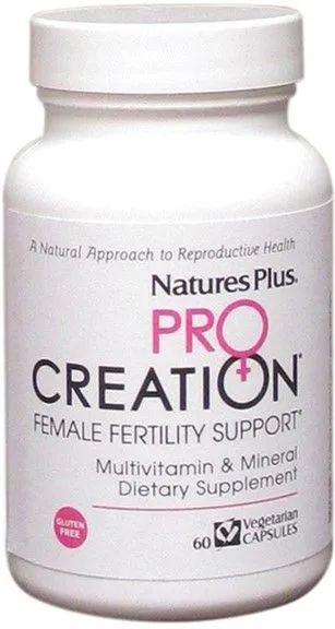 Вітаміни Nature's Plus ProCreation Female Fertility Support 60 гелевих капсул (97467487277) - фото №3