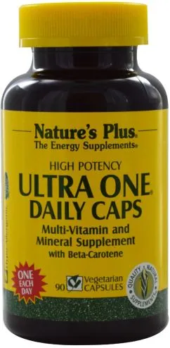 Мультивитамины Nature's Plus Ultra One Daily Caps 90 гелевых капсул (97467030091)
