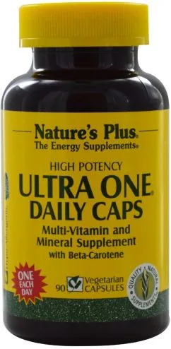 Мультивітаміни Nature's Plus Ultra One Daily Caps 90 гелевих капсул (97467030091)