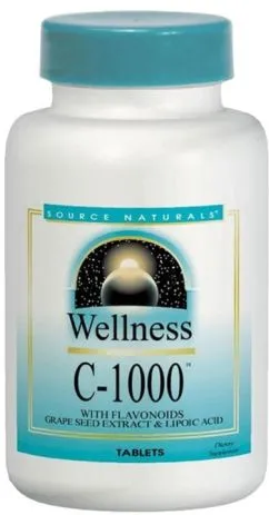 Витамины Source Naturals Wellness С-1000 50 таблеток (021078010319)