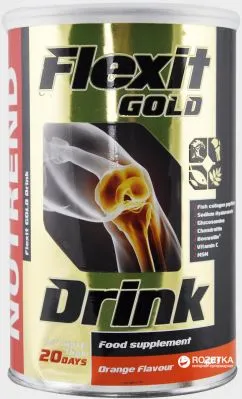 Хондропротектор Nutrend Flexit Drink Gold 400 г Апельсин (8594014861099)