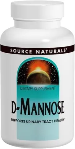 Вітаміни Source Naturals D-Манноза 500 мг 60 капсул (21078021988)