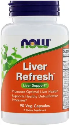 Натуральная добавка Now Foods Liver Detoxifier & Regenerator 90 гелевых капсул (733739024480)