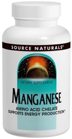 Минералы Source Naturals марганец 10 мг 250 таблеток (21078003434)