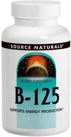 Комплекс Source Naturals Вітаміни групи B 125 мг 60 таблеток (021078004257)