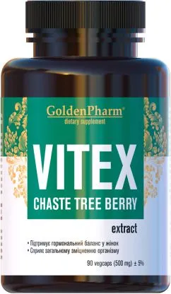 Препарат Golden Farm Витекс (Vitex) 500 мг 90 капсул (44820183471093)