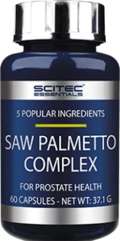 Натуральная добавка Scitec Nutrition Saw Palmetto Complex 60 капсул (5999100002241)