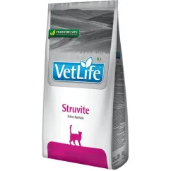 Сухой лечебный корм для кошек Farmina Vet Life Struvite диет. питания, для растворения струвитных уролитов, 400 г (8010276025166)