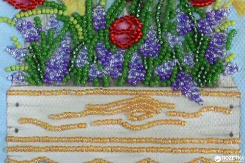 Набір для вишивання бісером Абрис Арт Листівка-конверт Рання весна (AOM-003) - фото №3