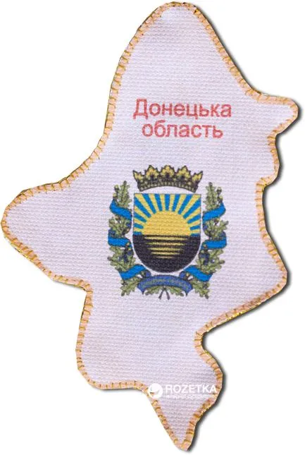 Набір для вишивання бісером Абрис Арт Магніт Мапа України Донецька область (AMK-005) - фото №2