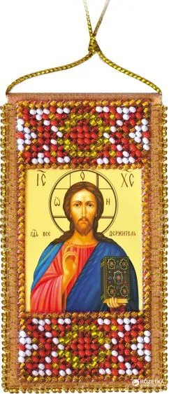 Набір-оберіг для вишивання бісером Абрис Арт Молитва Господня. Отче наш (український текст молитви) (ABO-011-01)