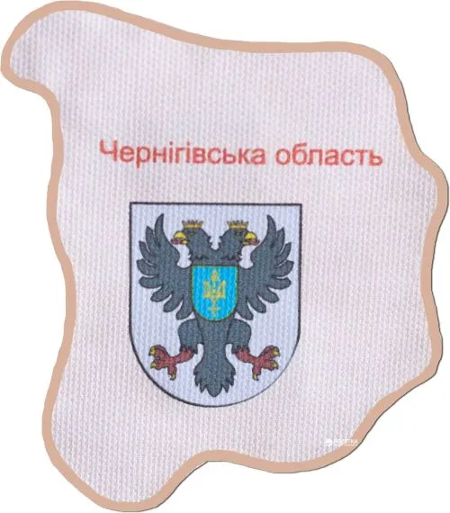 Набір для вишивання бісером Абрис Арт Магніт Мапа України Чернігівська область (AMK-023) - фото №2