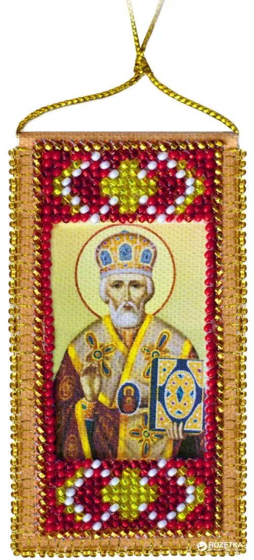 Набір-оберіг для вишивання бісером Абрис Арт Молитва мандрівників (український текст молитви) (ABO-005-01) - фото №3