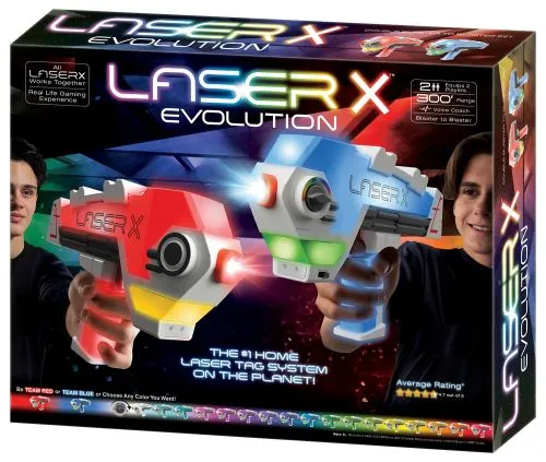 Ігровий набір для лазерних боїв Lazer X Evolution для двох гравців (88908) (6900006566538) - фото №2