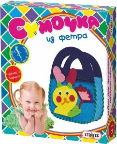 Сумочка з фетру Strateg Мишка (4820175993862)