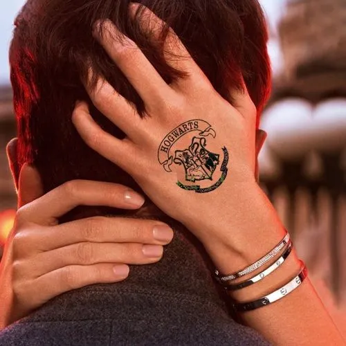 Harry Potter Hogwarts Тимчасовий Flash татуювання. Татуювання-наклейка Гаррі Поттер Хогвартс (220120221518) - фото №3