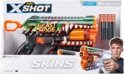 Швидкострільний бластер Zuru X-SHOT Skins Griefer Beast Out 12 патронів (193052045003)