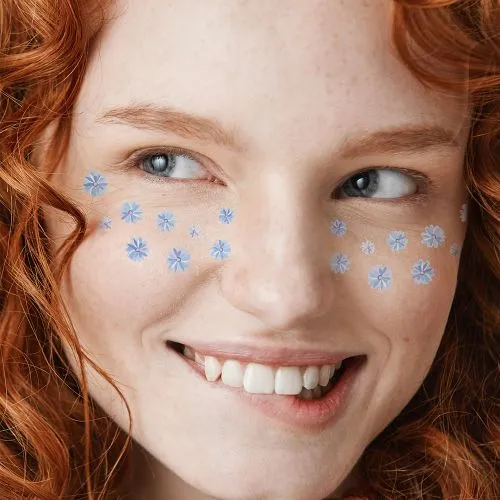 Тимчасові татуювання TATTon.me Freckles flowers Mix (TMF_flowers) - фото №4