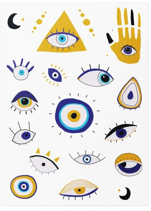Тимчасові тату TATTon.me Hypno Eyes Mix (TMHypnoEyes) - фото №3