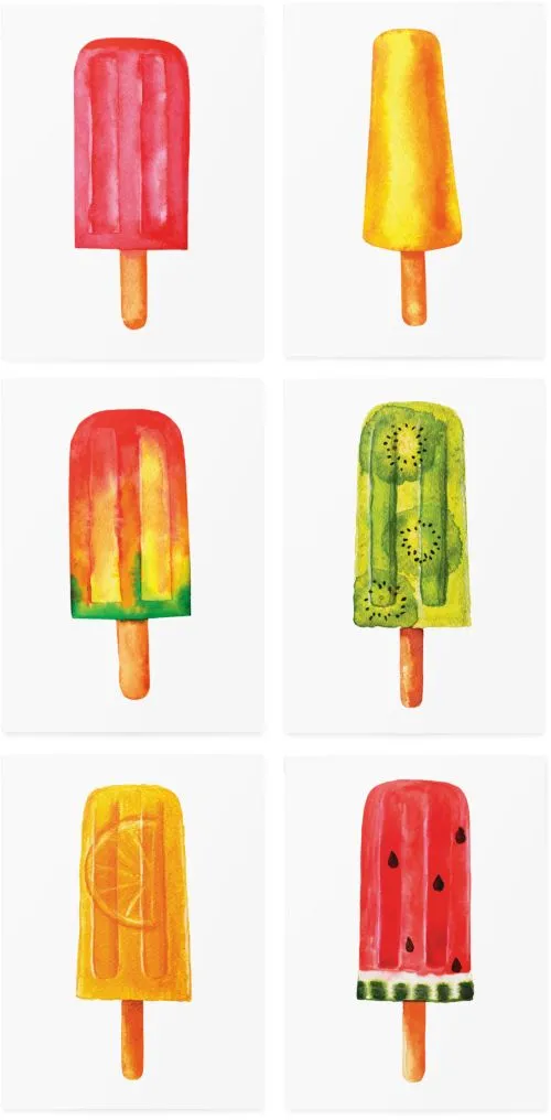 Тимчасові тату TATTon.me Ice Cream Set (TSIcecream) - фото №3