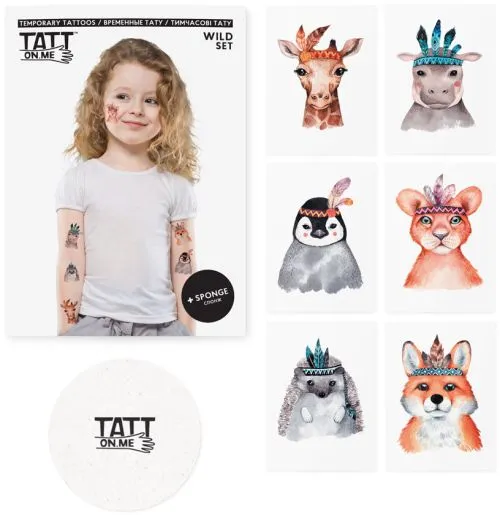 Тимчасові тату TATTon.me Wild Set (TSWild) - фото №4