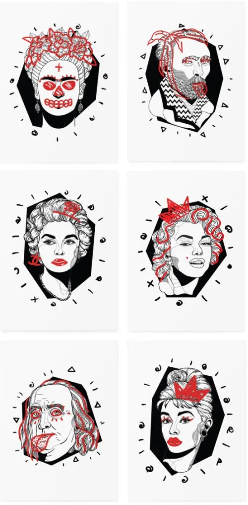 Тимчасові тату TATTon.me Art Icons Set (TSArtIcons) - фото №3