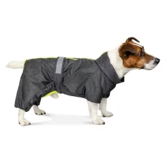 Дождевик Pet Fashion «Rain» для такс, размер M, серый
