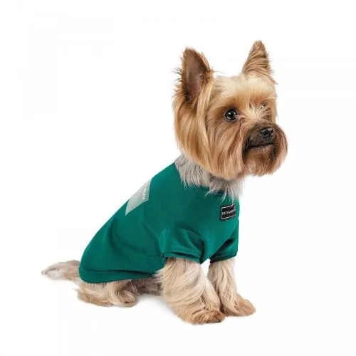 Футболка Pet Fashion «Game» для собак, розмір S, зелена - фото №3