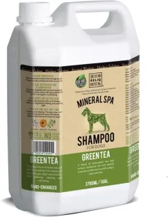 Шампунь RELIQ Mineral Spa Green Tea с экстрактом зеленого чая для кошек и собак 3.79 л (SGAL-GTA)