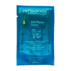 Поживний і захисний шампунь Dermoscent EFA Physio Shampoo для всіх типів шкіри саше 20х15 мл (3760098110513)
