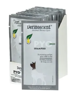 Очищающий шампунь Dermoscent PYOclean Shampoo для лучшего контроля кожных инфекций саше 20х15 мл (3760098110544)