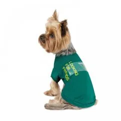 Футболка Pet Fashion «Game» для собак, розмір S, зелена