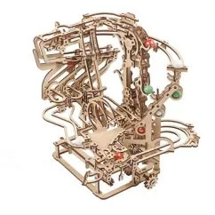 Механічні 3D пазли UGEARS - «Марбл-траса Ланцюговий витяг»(70156)