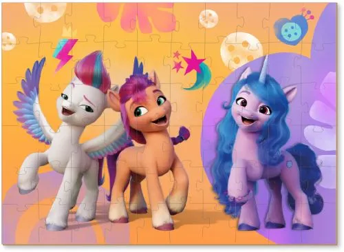Пазл 2 в 1 DoDo My Little Pony на 60 елементів з фігуркою (4823115905840) - фото №3