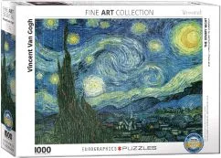 Пазл EuroGraphics Зоряна ніч Вінсент Ван Гог 1000 елементів (6000-1204) (628136612043)