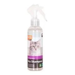 Шампунь Flamingo Dry Shampoo Cat ФЛАМІНГО для котів з алое віра, без води, спрей , 0.2 л (1033328)