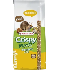 Корм для хомяков, крыс, мышей, песчанок Versele-Laga Crispy Muesli Hamster зерновая смесь 20 кг (611692)