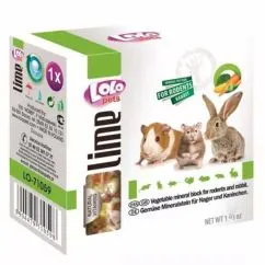 Минеральный камень для грызунов LoLo Pets попкорн 45 г (BGL-LO-59)