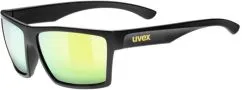 Очки солнцезащитные Uvex Lgl 29 Black Mat/Mirror Yellow (4043197274010)
