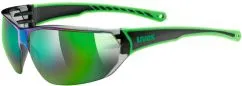 Очки солнцезащитные Uvex Sportstyle 204 Black Green/mir.Gree (4043197254258)