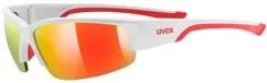 Очки солнцезащитные Uvex Sportstyle 215 White M.Red/ Mir.Red (4043197228099)
